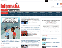 Tablet Screenshot of informatiadealba.ro